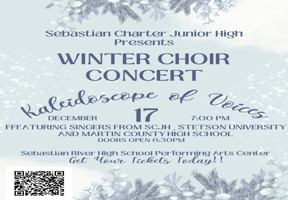 Sebastian Charter Junior High Choir presents a new Christmas Winter Concert Tradition!