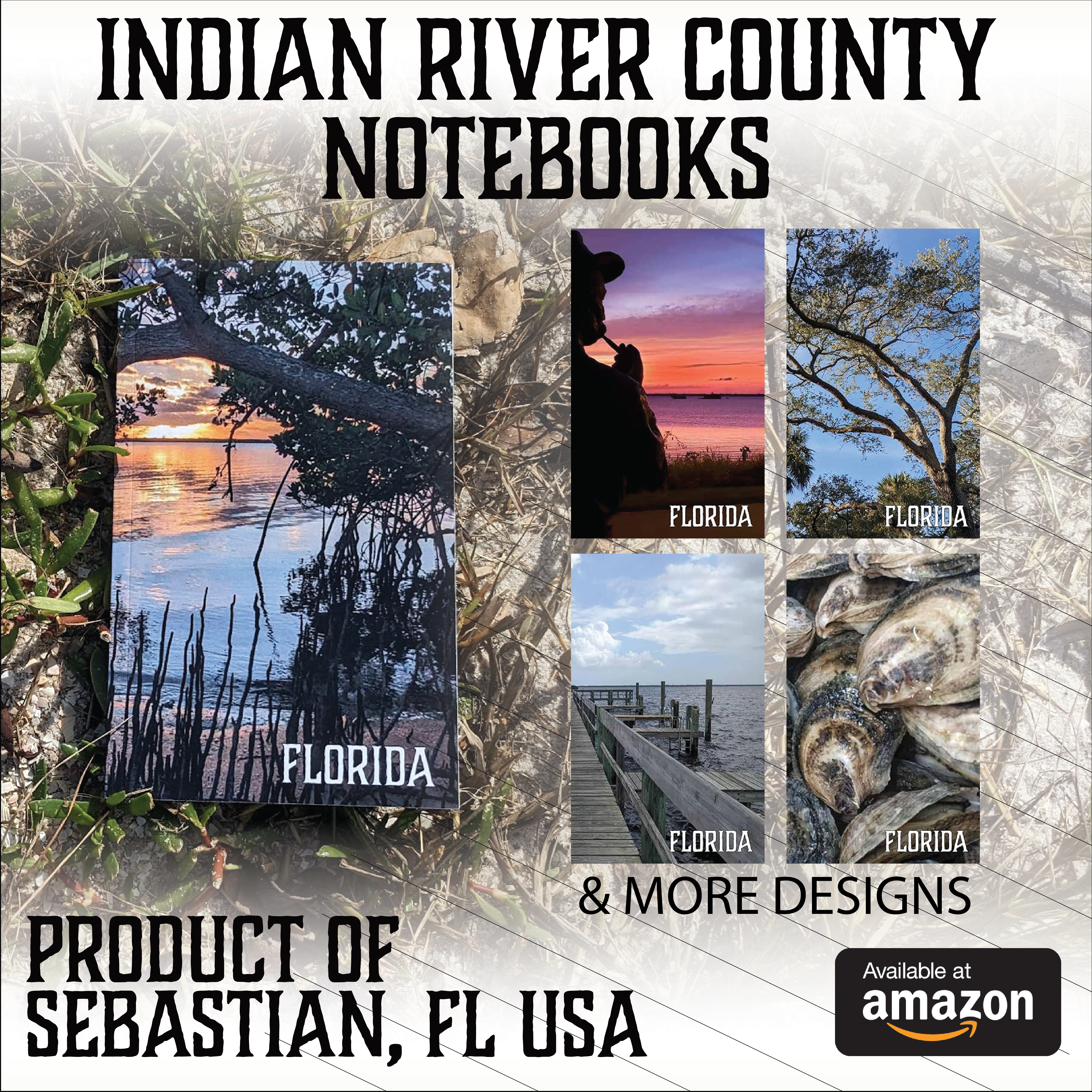 Indian River County Notebooks! Now available on Amazon.